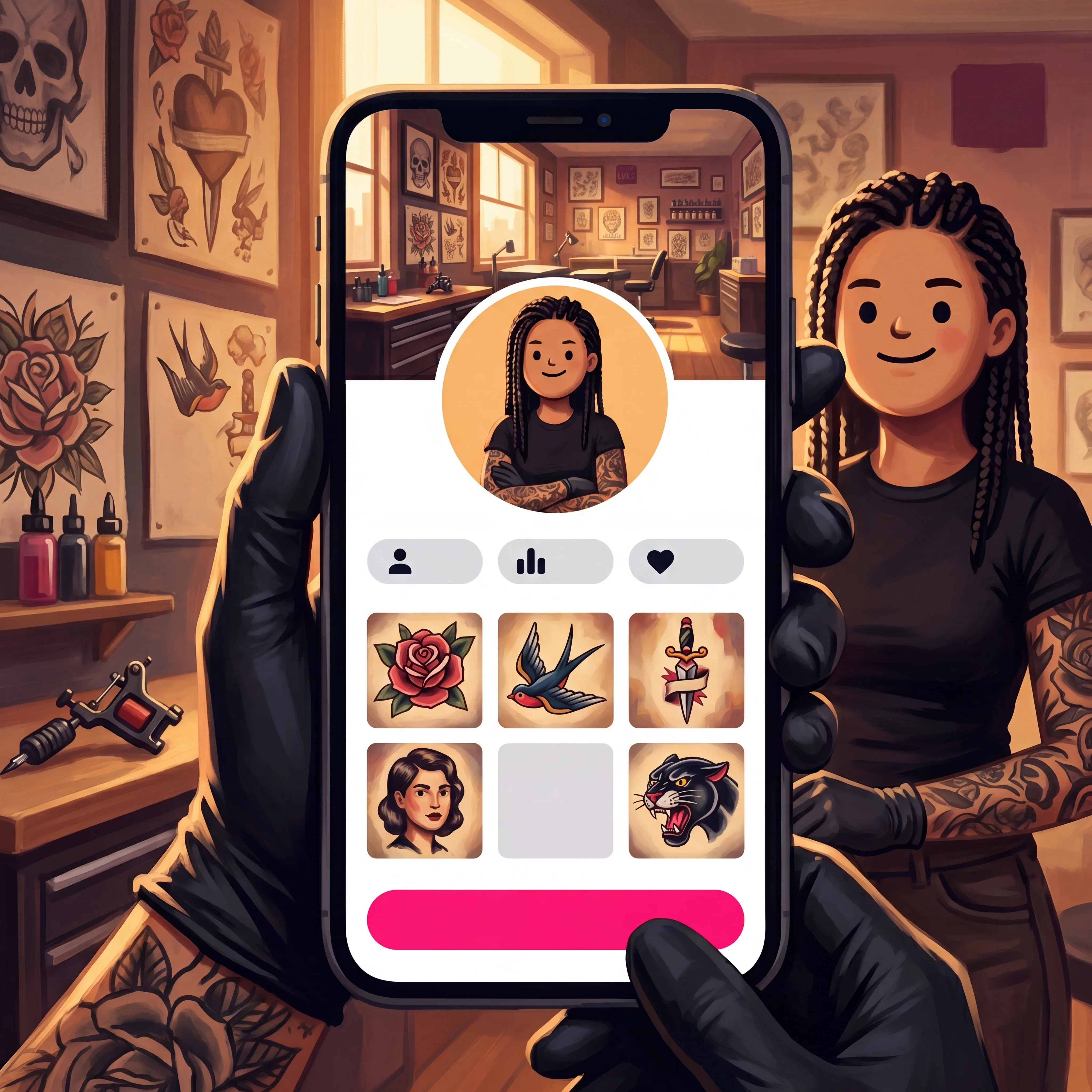 LVL2 public artist profile with booking and discovery details.